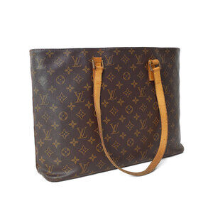 Louis Vuitton Tote Luco Monogram Brown Bag
